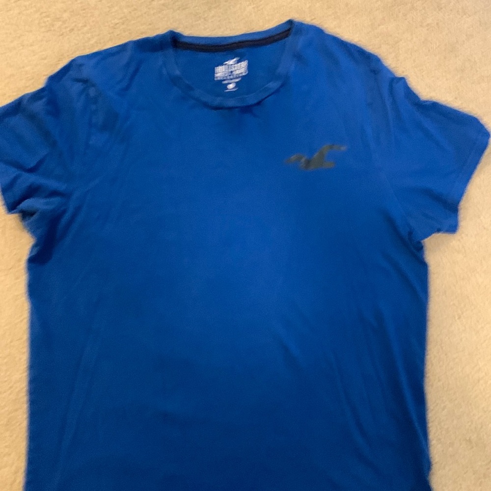 Hollister Must Have Collection blue tee shirt large
